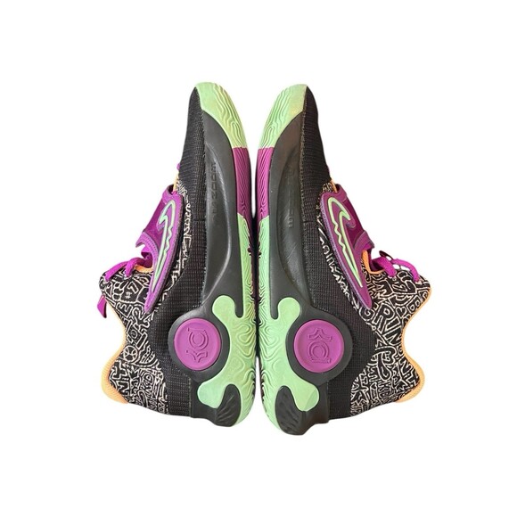 KD Trey‎ 5 X Black/Vivid Purple-Peach Cream DD9538-013 Men’s Sz 8